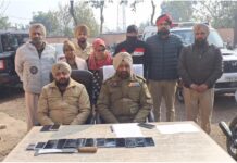 ਜਲੰਧਰ ਦਿਹਾਤੀ ਪੁਲਿਸ ਨੇ ਲੁੱਟਾਂ-ਖੋਹਾਂ ਕਰਨ ਵਾਲੇ ਦੋ ਗਿਰੋਹਾਂ ਦਾ ਕੀਤਾ ਪਰਦਾਫਾਸ਼, ਔਰਤ ਸਮੇਤ ਚਾਰ ਗਿ੍ਫ਼ਤਾਰ