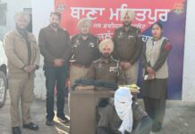 जालंधर ग्रामीण पुलिस ने टोल प्लाजा वसूली मामले में एक कुख्यात अपराधी को गिरफ्तार किया