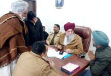 ਸਪੀਕਰ ਸ. ਕੁਲਤਾਰ ਸਿੰਘ ਸੰਧਵਾਂ ਨੇ ਲੋਕ ਮਿਲਣੀ ਪ੍ਰੋਗਰਾਮ ਤਹਿਤ ਲੋਕਾਂ ਦੀਆਂ ਸਮੱਸਿਆਵਾਂ ਸੁਣੀਆਂ