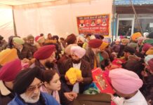 ਵਿਧਾਇਕ ਸਿੱਧੂ ਦੀ ਅਗਵਾਈ ‘ਚ ਗੁਰਦੁਆਰਾ ਬਾਬਾ ਦੀਪ ਸਿੰਘ (ਸ਼ਹੀਦ) ਵਿਖੇ ਪੱਗਾਂ ਬੰਨਣ ਦਾ ਫਰੀ ਕੈਂਪ ਆਯੋਜਿਤ
