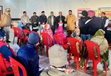 ਚਿਲਡਰਨ ਮੈਮੋਰੀਅਲ ਧਰਮਸ਼ਾਲਾ ਬੁਢਲਾਡਾ ਵਿਖੇ ਚੈੱਕ ਅਪ ਅਤੇ ਜਾਗਰੂਕਤਾ ਕੈਂਪ ਆਯੋਜਿਤ