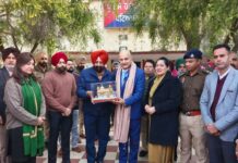 ਸਿਹਤਮੰਦ ਪੁਲਿਸ ਤਾਂ ਸੁਰੱਖਿਅਤ ਸਮਾਜ ਦੇ ਮੱਦੇਨਜ਼ਰ ਪਟਿਆਲਾ ਰੇਂਜ ਦੇ ਸਾਰੇ ਜ਼ਿਲ੍ਹਿਆਂ ‘ਚ ਲਗਾਏ ਜਾਣਗੇ ਮੁਫ਼ਤ ਕੈਂਸਰ ਜਾਂਚ ਤੇ ਜਾਗਰੂਕਤਾ ਕੈਂਪ : ਡੀ.ਆਈ.ਜੀ. ਮਨਦੀਪ ਸਿੰਘ ਸਿੱਧੂ