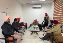 Chairman Jagroop Singh Sekhwan reviewed the ongoing development works in the district
