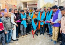 ਵਿਧਾਇਕ ਬੱਗਾ ਵਲੋਂ ਗੁਰਨਾਮ ਨਗਰ ‘ਚ ਨਵੀਆਂ ਸੜ੍ਹਕਾਂ ਦੇ ਨਿਰਮਾਣ ਕਾਰਜ਼ਾਂ ਦਾ ਉਦਘਾਟਨ
