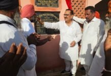 ਕਲੇਸਵਾਲੀ ਪਿੰਡ ’ਚ ਬੱਸ ਸਟੈਂਡ ਤੇ ਆਂਗਣਵਾ਼ੜੀ ਸੈਂਟਰ ਦਾ ਉਦਘਾਟਨ, ਮਾਡਲ ਪਿੰਡ ਵਜੋਂ ਵਿਕਾਸ ਜਾਰੀ।