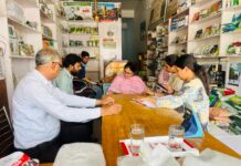 ਮੁੱਖ ਖੇਤੀਬਾੜੀ ਅਫ਼ਸਰ ਵੱਲੋਂ ਬੀਜ ਡੀਲਰਾਂ ਦੀ ਅਚਨਚੇਤ ਚੈਕਿੰਗ