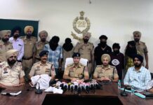 ਪੰਜਾਬ ਪੁਲਿਸ ਵੱਲੋਂ ਆਈ.ਐਸ.ਆਈ ਸਹਾਇਕ ਬੱਬਰ ਖਾਲਸਾ ਇੰਟਰਨੈਸ਼ਨਲ ਦੇ ਕੱਟੜਪੰਥੀ ਗਿਰੋਹ ਦਾ ਪਰਦਾਫਾਸ਼- 6 ਗਿਰੋਹ ਮੈਂਬਰ ਰਿਕਾਰਡ ਸਮੇਂ ਵਿੱਚ ਗ੍ਰਿਫ਼ਤਾਰ