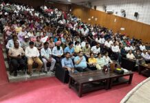 ਡਾਇਰੈਕਟਰ ਤੇ ਸੂਬਾ ਕਿਸਾਨ ਆਗੂ ਜਸਬੀਰ ਸੁਰ ਸਿੰਘ ਕਾਫਲੇ ਨਾਲ ਪਾਣੀਆਂ ਦੀ ਰਾਖੀ ਲਈ ਨੰਗਲ ਡੈਮ ਵਿਖੇ ਧਰਨੇ ‘ਚ ਪੁੱਜੇ