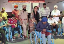 ਸਕੱਤਰ ਜ਼ਿਲ੍ਹਾ ਕਾਨੂੰਨੀ ਸੇਵਾਵਾਂ ਅਥਾਰਟੀ ਮੋਗਾ ਵੱਲੋ ਬਿਰਧ ਆਸ਼ਰਮ ਦਾ ਦੌਰਾ