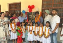 ਸਿੱਖਿਆ ਕ੍ਰਾਂਤੀ ਮੁਹਿੰਮ ਤਹਿਤ ਵਿਧਾਇਕ ਜਿੰਪਾ ਨੇ ਸਰਕਾਰੀ ਸਕੂਲਾਂ ‘ਚ ਨਵੇਂ ਕਲਾਸ ਰੂਮਾਂ ਦਾ ਕੀਤਾ ਉਦਘਾਟਨ