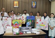 ਵਿਸ਼ਵ ਥੈਲਾਸੀਮੀਆ ਦਿਹਾੜੇ ਮੌਕੇ ਕਰਵਾਏ ਚਾਰਟ ਮੇਕਿੰਗ ਮੁਕਾਬਲੇ