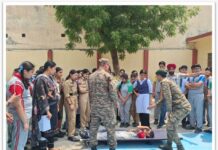 3 ਪੰਜਾਬ ਗਰਲਜ਼ ਬਟਾਲੀਅਨ ਐਨਸੀਸੀ ਲੁਧਿਆਣਾ ਵੱਲੋਂ ਮੌਕ ਡ੍ਰਿਲ ਦਾ ਆਯੋਜਨ