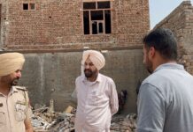 DC ਅਭਿਜੀਤ ਕਪਲਿਸ਼ ਵੱਲੋਂ ਸਿੰਘੇਵਾਲਾ ਧਮਾਕੇ ਦੇ ਪੀੜਤਾਂ ਨੂੰ ਪੂਰੀ ਮਦਦ ਦਾ ਭਰੋਸਾ