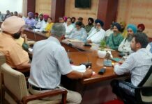 ਡਿਪਟੀ ਕਮਿਸ਼ਨਰ ਨੇ ਜ਼ਿਲ੍ਹਾ ਸੈਨਿਕ ਬੋਰਡ ਮੋਗਾ ਦੀ ਕੀਤੀ ਤਿਮਾਹੀ ਮੀਟਿੰਗ