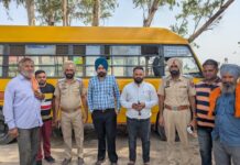 ਸੇਫ ਸਕੂਲ ਵਾਹਨ ਦੀ ਟੀਮ ਵੱਲੋਂ ਸਕੂਲੀ ਵੈਨਾਂ ਦੀ ਚੈਕਿੰਗ, 10 ਚਲਾਨ ਕੀਤੇ