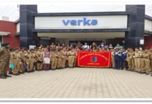 ਪੰਜਾਬ ਲੜਕੀਆਂ ਐਨਸੀਸੀ ਕੈਡਿਟਸ ਵੱਲੋਂ ਵੇਰਕਾ ਮਿਲਕ ਪਲਾਂਟ ਦਾ ਦੌਰਾ