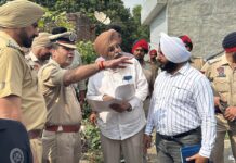 ਨਸ਼ਾ ਤਸਕਰ ਦਾ ਨਾਜਾਇਜ਼ ਮਕਾਨ ਢਾਹਿਆ