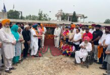 ਕੈਬਨਿਟ ਮੰਤਰੀ ਡਾ. ਰਵਜੋਤ ਸਿੰਘ ਨੇ 7.76 ਕਿਲੋਮੀਟਰ ਲੰਬੀ ਸੜਕ ਦੇ ਨਿਰਮਾਣ ਕਾਰਜ ਦੀ ਕੀਤੀ ਸ਼ੁਰੂਆਤ