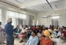 ਤੰਬਾਕੂ ਮੁਕਤੀ ਮੁਹਿੰਮ ਤਹਿਤ ਦਿੱਤੀ ਗਈ ਵਿਸ਼ੇਸ਼ ਟ੍ਰੇਨਿੰਗ