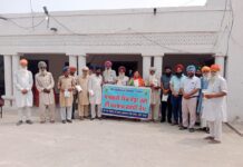 ਬਾਸਮਤੀ ਵਿੱਚ ਝੰਡਾ ਰੋਗ ਦੀ ਰੋਕਥਾਮ ਸਬੰਧੀ ਲਗਾਇਆ ਗਿਆ ਜਾਗਰੂਕਤਾ ਕੈਂਪ