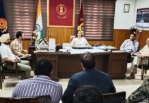 ਹੜ੍ਹਾਂ ਦੀ ਸੰਭਾਵਨਾ ਨੂੰ ਲੈ ਕੇ ਡਿਪਟੀ ਕਮਿਸ਼ਨਰ ਨੇ ਵਿਭਾਗੀ ਅਧਿਕਾਰੀਆਂ ਨਾਲ ਮੀਟਿੰਗ ਕੀਤੀ