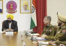 ਸੀਐੱਮ ਮਾਨ ਦੀ ਕਾਨੂੰਨ-ਵਿਵਸਥਾ ‘ਤੇ ਉੱਚ ਪੱਧਰੀ ਮੀਟਿੰਗ, ਸ਼ਾਂਤੀ ਲਈ ਸਖ਼ਤ ਹੁਕਮ