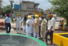 ਵਿਧਾਇਕ ਅਮਰਗੜ੍ਹ ਵੱਲੋਂ ਗਰਾਊਂਡ ਜ਼ੀਰੋ ‘ਤੇ ਮੁਆਇਨਾ