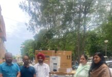 ਲੁਧਿਆਣਾ ਬਿਵਰੇਜਿਜ਼ ਵੱਲੋਂ ਰੈੱਡ ਕ੍ਰਾਸ ਨੂੰ ਆਰ.ਓ. ਸਿਸਟਮ ਨਾਲ ਲੈਸ ਪੰਜ ਵਾਟਰ ਕੂਲਰ ਭੇਟ