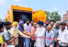 ਸੀਵਰੇਜ਼ ਸਫਾਈ ਲਈ 10,000 ਲੀਟਰ ਸਮਰੱਥਾ ਵਾਲੀਆਂ ਦੋ ਸੁਪਰ ਸੱਕਰ ਮਸ਼ੀਨਾਂ ਦੀ ਸ਼ੁਰੂਆਤ