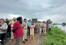 ਜ਼ਿਲ੍ਹਾ ਪ੍ਰਸ਼ਾਸਨ ਹੜ੍ਹ ਪ੍ਰਭਾਵਿਤ ਇਲਾਕਿਆਂ ‘ਚ ਹਮੇਸ਼ਾ ਚੌਕਸ