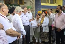 ਨਰਸਿੰਗ ਕੇਡਰ ਦੀਆਂ ਮੰਗਾਂ ਨੂੰ ਲੈ ਕੇ ਸਿਹਤ ਮੰਤਰੀ ਨੂੰ ਦਿੱਤਾ ਮੰਗ ਪੱਤਰ