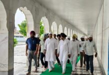 ਗੁਰੂਦੁਆਰਾ ਸ੍ਰੀ ਟੁੱਟੀ ਗੰਢੀ ਸਾਹਿਬ ਦੇ ਆਲੇ ਦੁਆਲੇ ਵਿਰਾਸਤੀ ਦਿੱਖ