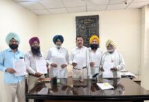 ਚੋਣ ਤਹਿਸੀਲਦਾਰ ਵੱਲੋਂ ਰਾਜਨੀਤਿਕ ਨੁਮਾਇੰਦਿਆਂ ਨਾਲ ਮੀਟਿੰਗ