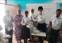 ਆਦਰਸ਼ ਮਾਡਲ ਹਾਈ ਸਕੂਲ ਬੁਢਲਾਡਾ ਵਿਖੇ ਨਸ਼ਿਆਂ ਖਿਲਾਫ ਜਾਗਰੂਕਤਾ ਪ੍ਰੋਗਰਾਮ