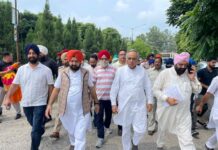 ਮੰਤਰੀ ਮੁੰਡੀਆਂ ਵੱਲੋਂ ਗੁਰਦਾਸਪੁਰ ਅਰਬਨ ਅਸਟੇਟਾਂ ਦਾ ਦੌਰਾ