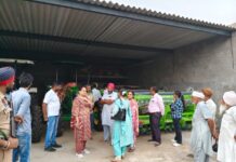 ਸਬਸਿਡੀ ਅਧੀਨ ਮਿਲੀਆਂ ਮਸ਼ੀਨਾਂ ਦੀ ਭੌਤਿਕ ਜਾਂਚ