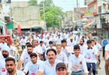 ਮਾਲੇਰਕੋਟਲਾ ਵਿੱਚ “ਫਿੱਟ ਇੰਡੀਆ ਮੁਹਿੰਮ” ਤਹਿਤ “ਸੰਡੇ ਅੋਨ ਸਾਈਕਲ ” ਰੈਲੀ ਦਾ ਆਯੋਜਨ ਫਿੱਟ ਇੰਡੀਆ ਮੁਹਿੰਮ” ਤਹਿਤ “ਸੰਡੇ ਅੋਨ ਸਾਈਕਲ ” ਰੈਲੀ ਦਾ ਆਯੋਜਨ ਸਥਾਨਕ ਡਾਕਟਰ ਜਾਕਿਰ ਹੂਸੈਨ ਵਿਖੇ ਪੁਲਿਸ ਪ੍ਰਸਾਸ਼ਨ ਵਲੋਂ ਕੀਤਾ ਗਿਆ ਇਸ ਸਾਈਕਲ ਰੈਲੀ