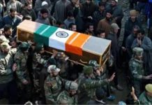 ਜੇਅੰਡਕੇ ਦੇ ਬਾਰਾਮੂਲਾ ‘ਚ LoC ‘ਤੇ ਡਿਊਟੀ ਦੌਰਾਨ ਭਾਰਤੀ ਜਵਾਨ ਸ਼ਹੀਦ