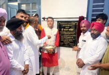 ਉੱਪਲੀ ਅਤੇ ਚੱਠੇ ਸੇਖਵਾਂ ਵਿੱਚ ਵਿਕਾਸ ਕਾਰਜਾਂ ਦਾ ਉਦਘਾਟਨ