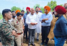 ਘੱਗਰ ਦਰਿਆ ਦੇ ਕੰਢਿਆਂ ਦੀ ਮਜ਼ਬੂਤੀ ਲਈ ਪੰਜਾਬ ਸਰਕਾਰ ਵੱਲੋਂ ਨਹੀਂ ਛੱਡੀ ਜਾ ਰਹੀ ਕੋਈ ਕਸਰ