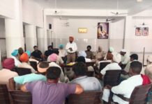 ਮੁੱਖ ਖੇਤੀਬਾੜੀ ਅਫਸਰ ਵੱਲੋਂ ਕਲੱਸਟਰਾਂ ਦਾ ਦੌਰਾ