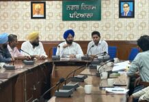 ਅਜੀਤਪਾਲ ਸਿੰਘ ਕੋਹਲੀ ਨੇ ਨਿਗਮ ਤੇ ਐੱਲ.ਐੱਨ.ਟੀ. ਅਧਿਕਾਰੀਆਂ ਨਾਲ ਮੀਟਿੰਗ