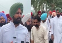 ਰਾਜਾ ਵੜਿੰਗ ਵੱਲੋਂ 25 ਕੁਇੰਟਲ ਲੋਹੇ ਦੀ ਤਾਰ ਨਾਲ ਬੰਨ੍ਹ ਮਜ਼ਬੂਤ ਕਰਨ ਦੀ ਮਦਦ