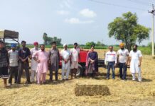 ਖੇਤੀਬਾੜੀ ਵਿਭਾਗ ਵੱਲੋਂ ਝੋਨੇ ਦੀ ਪਰਾਲੀ ਦੇ ਸੁਚੱਜੇ ਪ੍ਰਬੰਧ ਦੀ ਸੁਰੂਆਤ