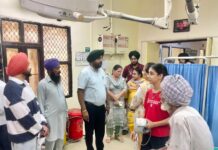 ਸਿਵਲ ਸਰਜਨ ਵੱਲੋਂ ਸਿਹਤ ਬਲਾਕ ਮਹਿਲ ਕਲਾਂ ਦਾ ਦੌਰਾ
