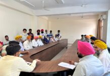 ਐਸ.ਡੀ.ਐਮ. ਅਹਿਮਦਗੜ੍ਹ ਵੱਲੋਂ ਪਟਵਾਰੀਆਂ, ਨੰਬਰਦਾਰਾਂ ਨੂੰ ਪਰਾਲੀ ਪ੍ਰਬੰਧਨ ਲਈ ਲਾਮਵੰਦ