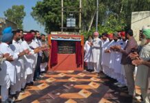 ਕਾਕਾ ਬਰਾੜ ਵੱਲੋਂ ਸੜਕ ਨਵੀਨੀਕਰਨ ਦੀ ਸ਼ੁਰੂਆਤ