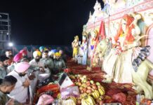 ਮਾਂ ਭਗਵਤੀ ਜਾਗਰਣ ਵਿੱਚ ਕੈਬਨਿਟ ਮੰਤਰੀ ਹਰਜੋਤ ਬੈਂਸ ਨੇ ਭਰੀ ਹਾਜ਼ਰੀ