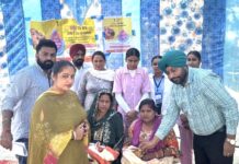 ਸਿਵਲ ਸਰਜਨ ਬਰਨਾਲਾ ਵੱਲੋਂ ਬੱਚਿਆਂ ਨੂੰ ਪਲਸ ਪੋਲੀਓ ਬੂੰਦਾਂ ਦੀ ਸ਼ੁਰੂਆਤ ਸਿਹਤ ਮੰਤਰੀ ਪੰਜਾਬ ਡਾ. ਬਲਬੀਰ ਸਿੰਘ ਅਤੇ ਡਿਪਟੀ ਕਮਿਸ਼ਨਰ ਬਰਨਾਲਾ ਸ੍ਰੀ ਟੀ ਬੈਨਿਥ ਆਈ ਏ ਐਸ ਅਤੇ ਡਾਇਰੈਕਟਰ ਸਿਹਤ ਵਿਭਾਗ ਪੰਜਾਬ ਦੇ ਦਿਸ਼ਾ ਨਿਰਦੇਸ਼ਾਂ ਹੇਠ ਬੂਥਾਂ ‘ਤੇ