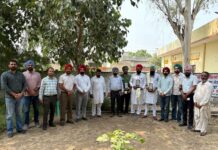 ਹਾੜੀ ਦੀਆਂ ਫਸਲਾਂ ਦੀ ਬਿਜਾਈ ਸਬੰਧੀ ਕਿਸਾਨ ਸਿਖਲਾਈ ਕੈਂਪ